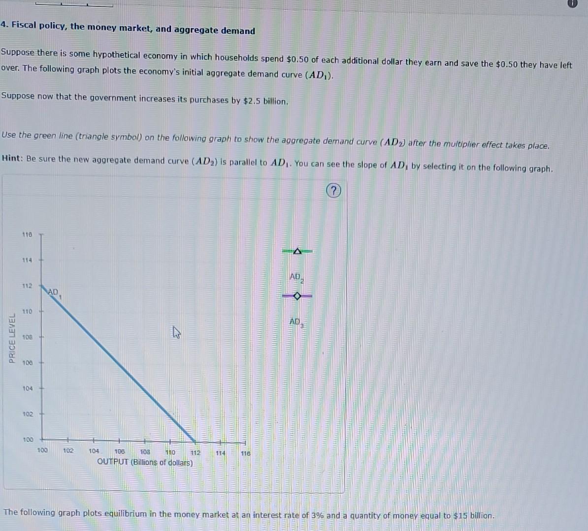 solved-4-fiscal-policy-the-money-market-and-aggregate-chegg