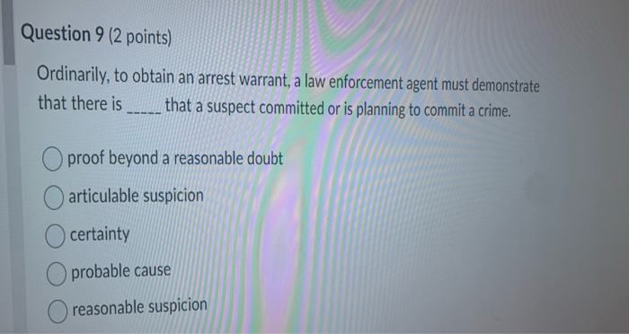 Solved Question 6 (2 points) Which of the following is an | Chegg.com