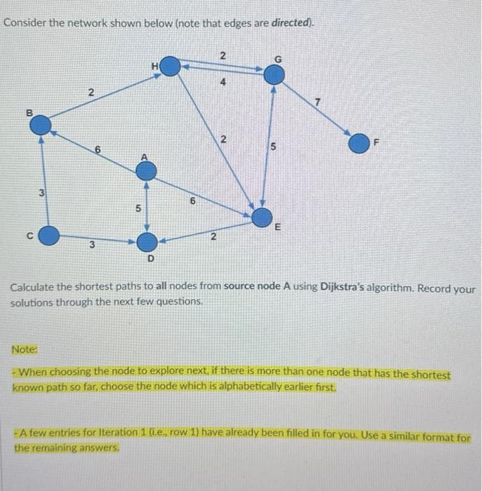 Solved Iterations 1 and 2 have already been done so keep | Chegg.com