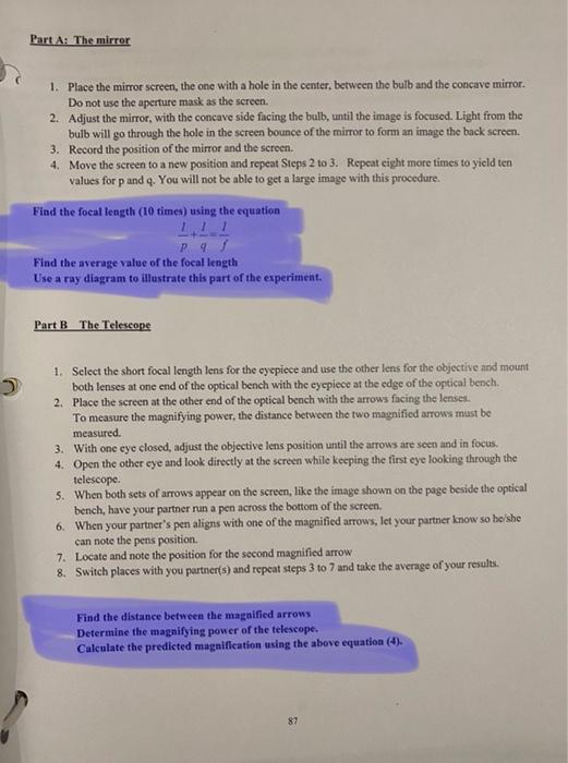 Solved Really need help with highlighted questions. step by | Chegg.com