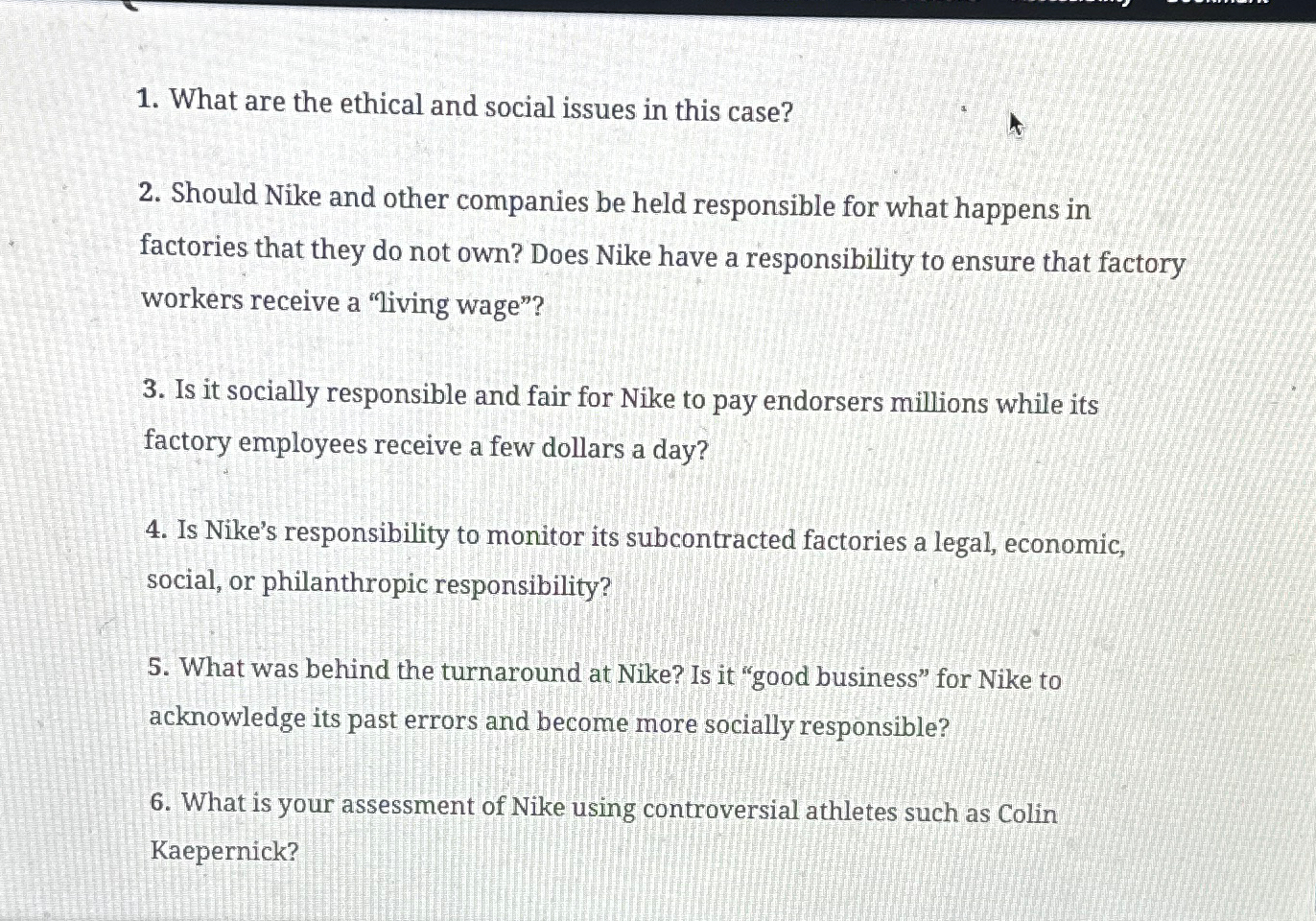 Solved What are the ethical and social issues in this | Chegg.com