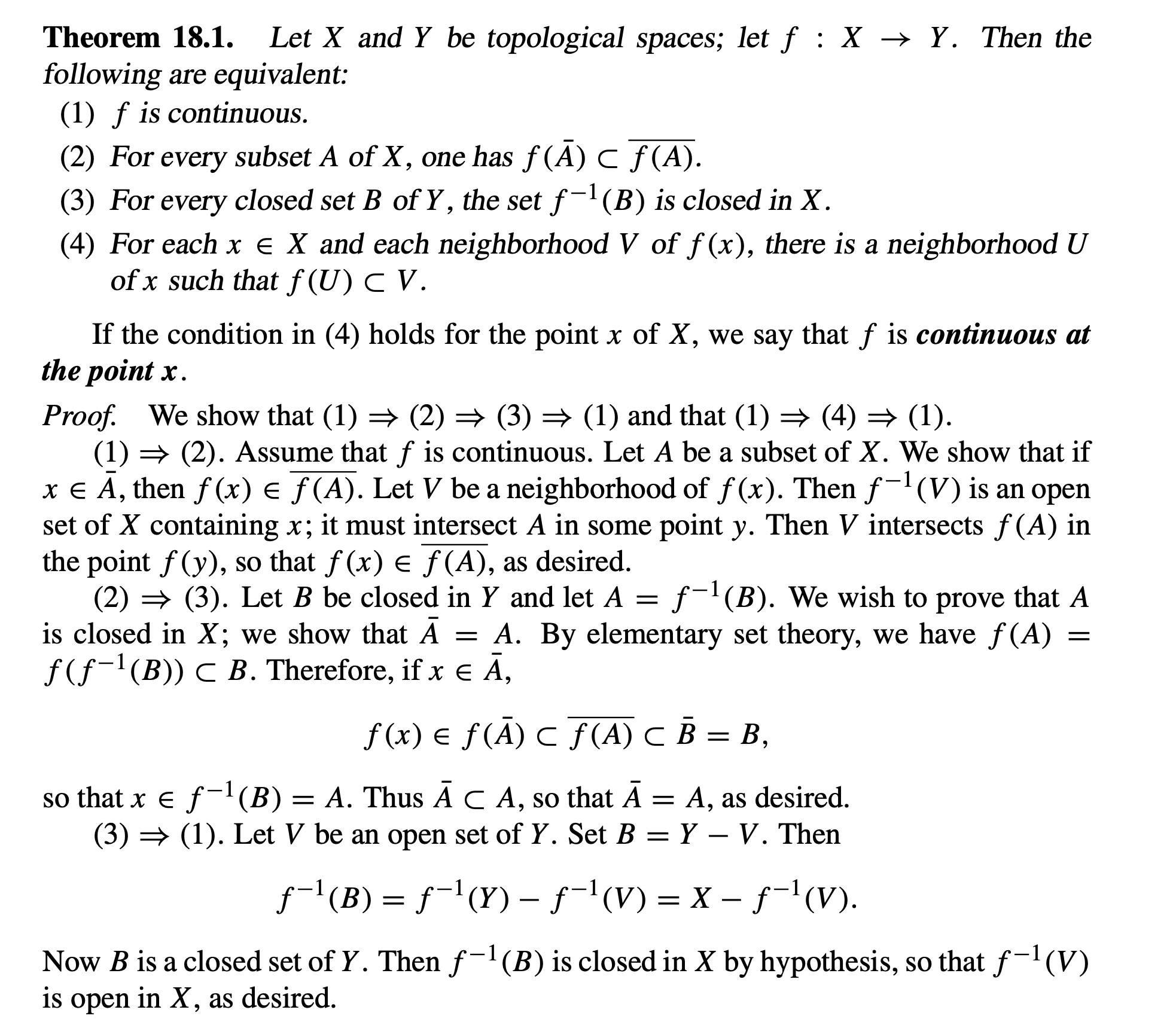 Solved I don't understand the proof for (3) -> (1) | Chegg.com