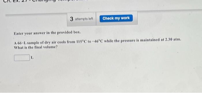 Solved 3 attempts left Check my work Enter your answer in | Chegg.com