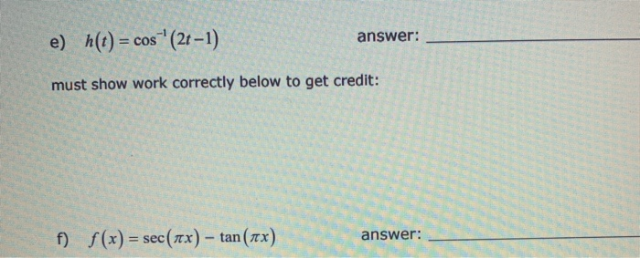 Solved 6. Find the derivative of each function and simplify | Chegg.com