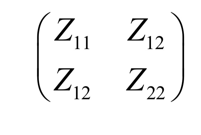 Solved Obtain Z1, Z2, and Z3 when the impedance matrix of | Chegg.com