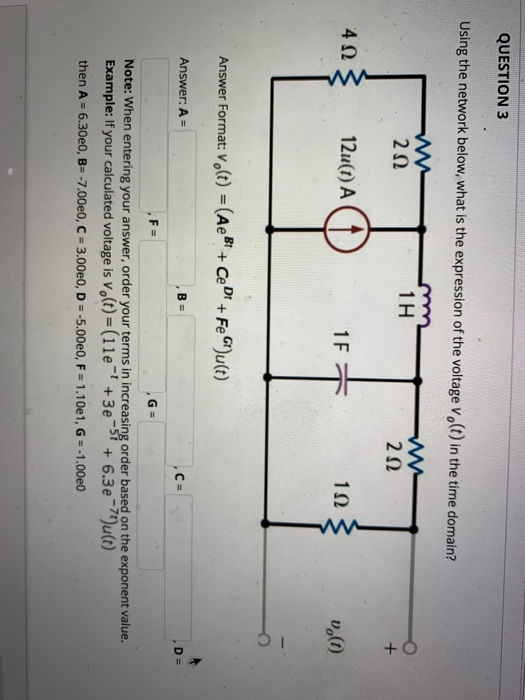 Solved Question 3 Using The Network Below What Is The Ex Chegg Com