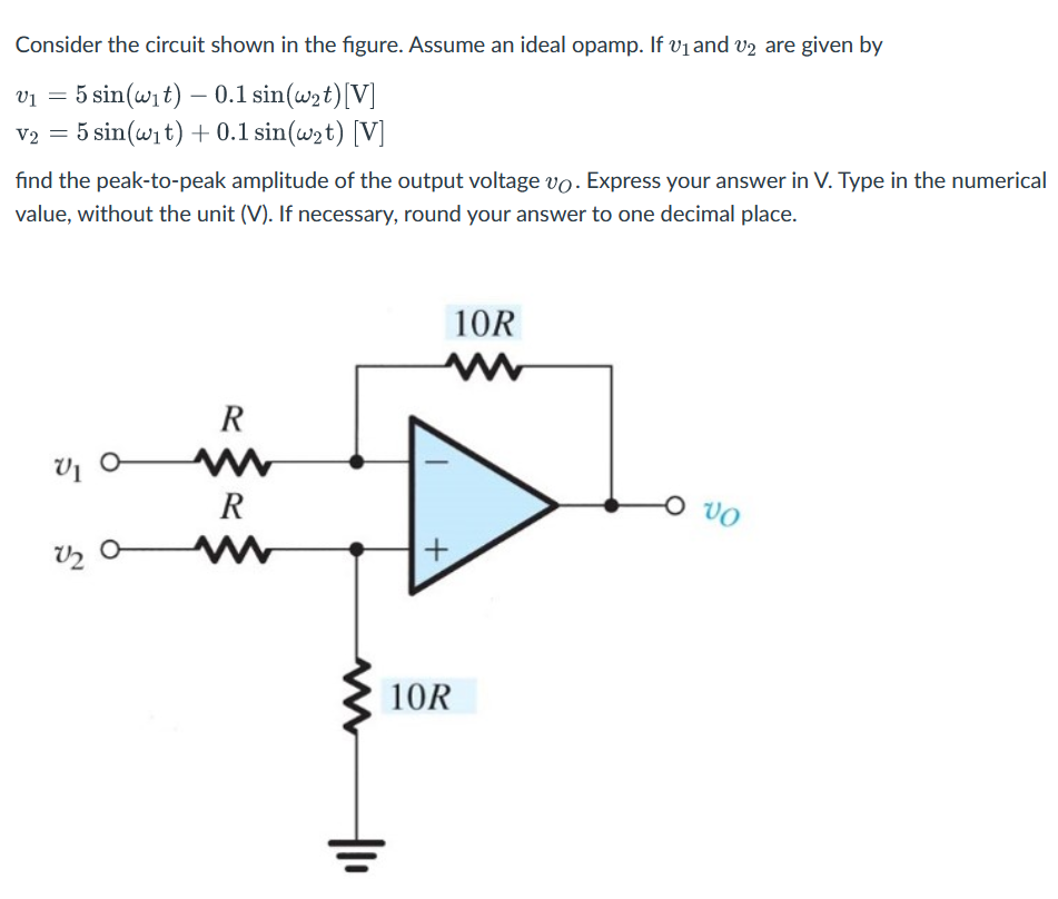 Solved Consider the circuit shown in the figure. Assume an | Chegg.com