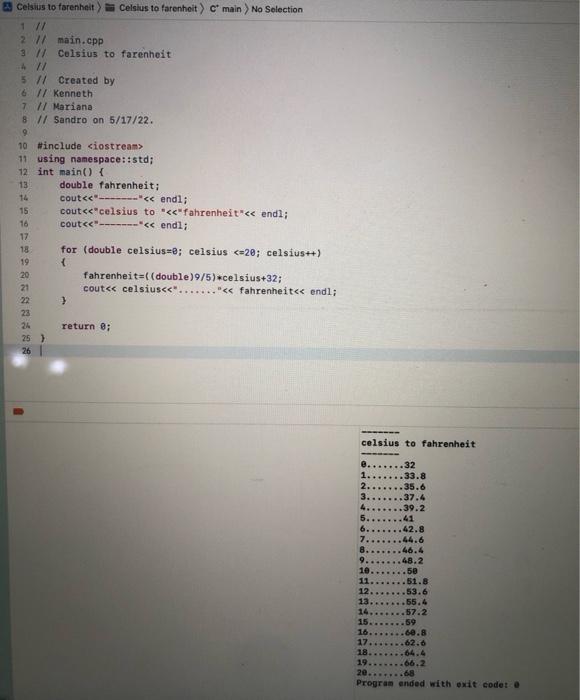 Solved I have the C++ code with the flow chart. But I need a | Chegg.com