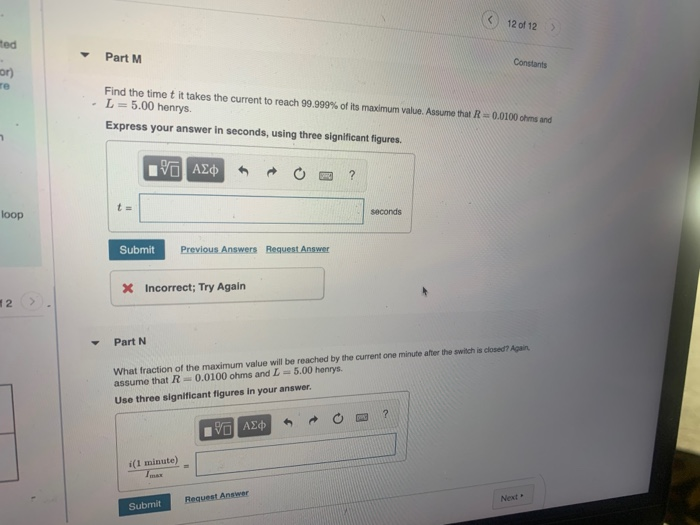Solved Learning Goal: To understand the behavior of an | Chegg.com