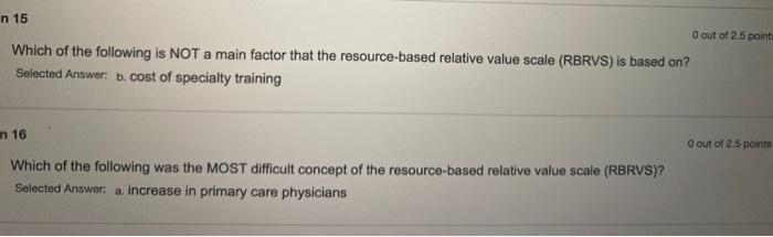 n 15 O out of 25 points Which of the following is NOT | Chegg.com
