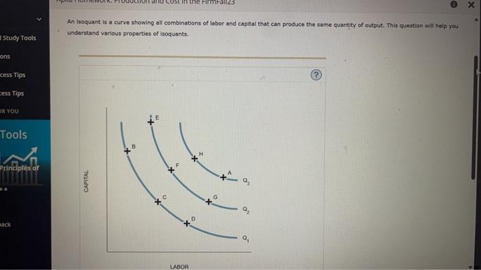 Solved An Isoquant Is A Curve Showing All Combinations Of | Chegg.com