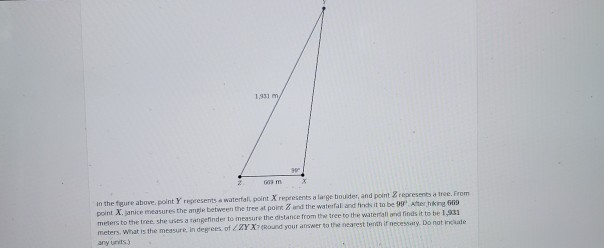 Solved 1.931 m 902 2 in the figure above, point y represents | Chegg.com