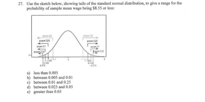 Solved 27. Use the sketch below, showing tails of the | Chegg.com