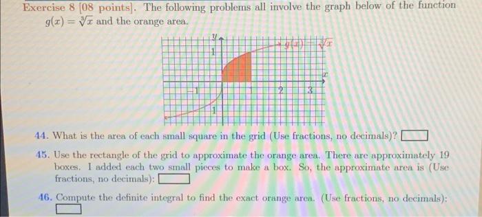 Solved Exercise 8 [08 points). The following problems all | Chegg.com