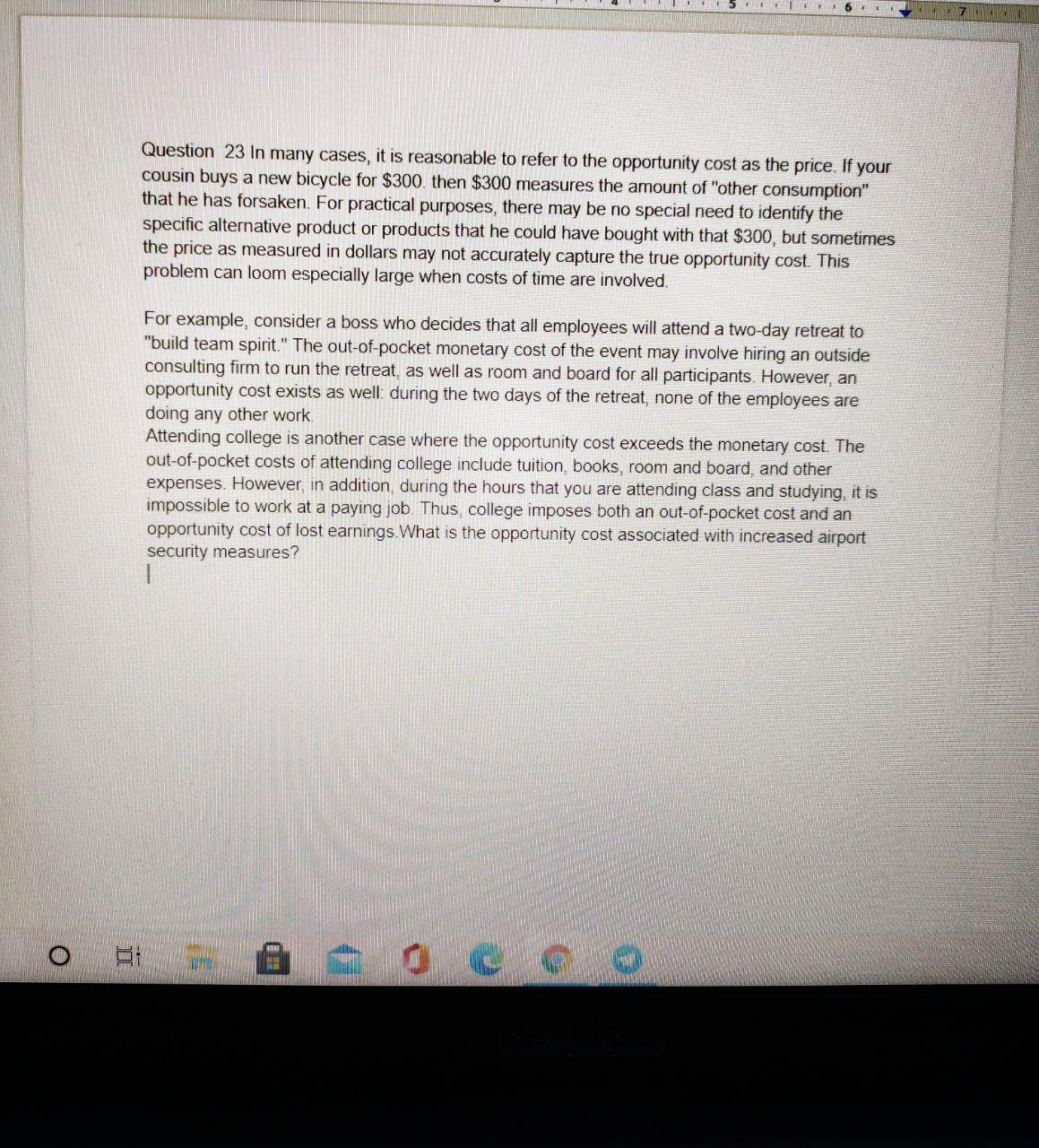 Solved Question 23 In many cases, it is reasonable to refer | Chegg.com