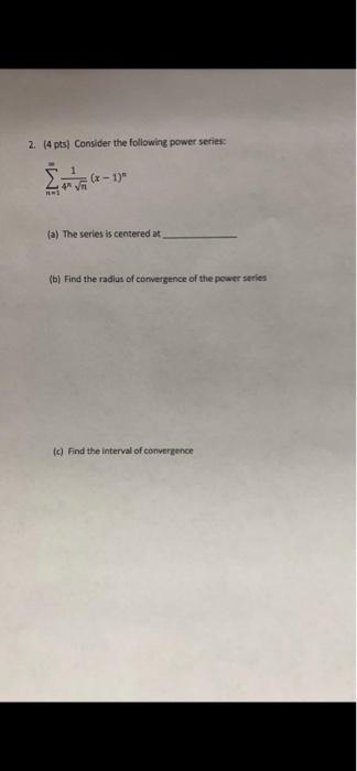 Solved MATH 2414 ab 10 Fall 2020 Name Be sure to property | Chegg.com