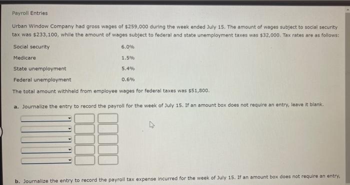 solved-urban-window-company-had-gross-wages-of-259-000-chegg