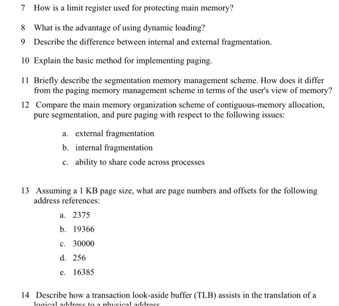 Solved How is a limit register used for protecting main