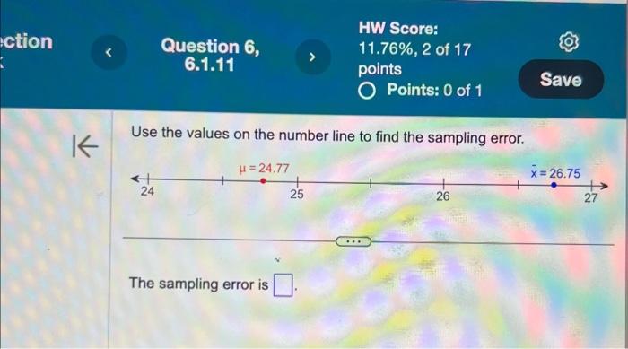 Solved Use the values on the number line to find the | Chegg.com