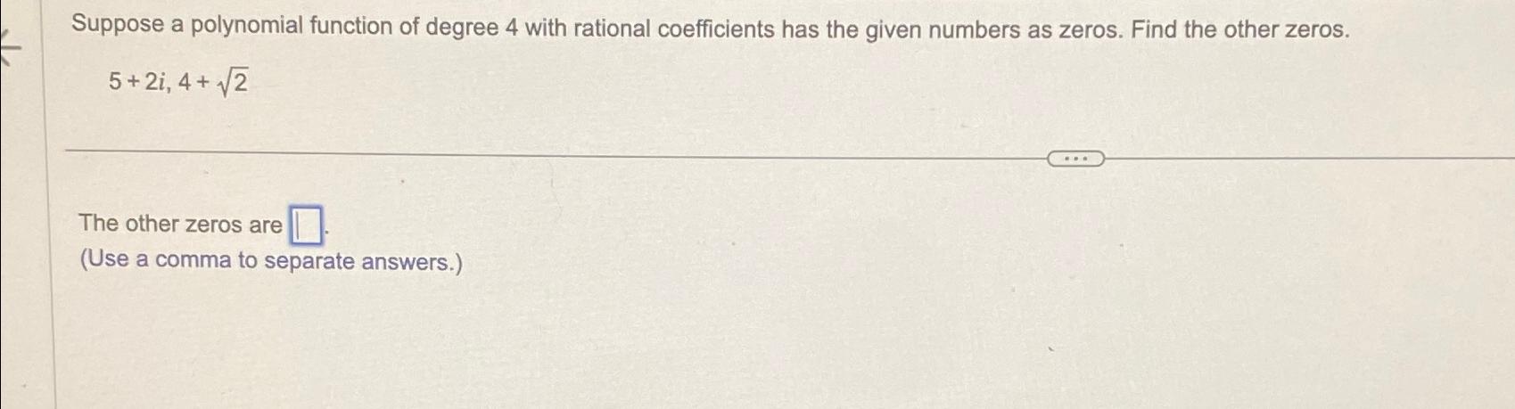 how to find the zeros of a polynomial function degree 4