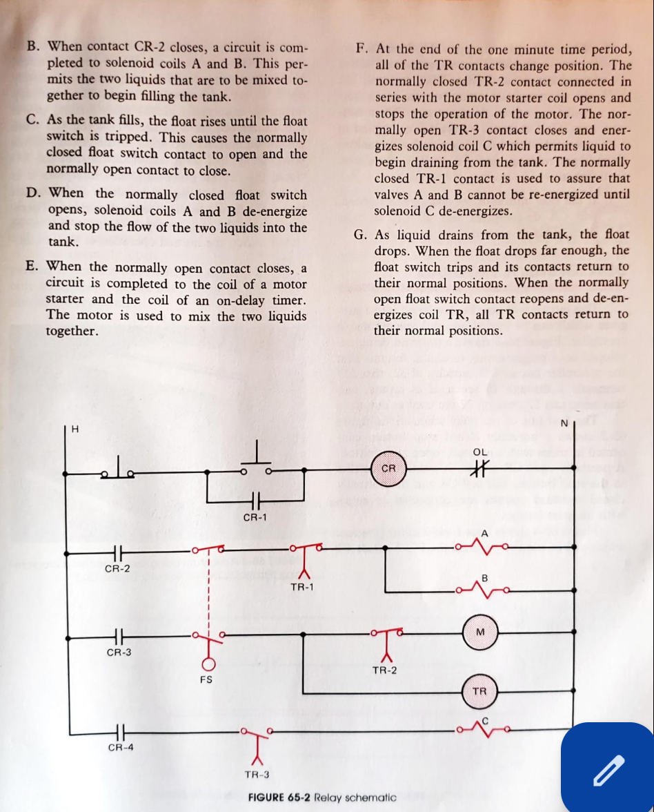 Solved FIGURE 652 Relay schematic