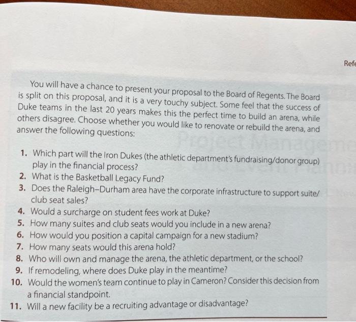 Solved This is a sport facility and event management class