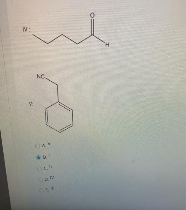 Solved Which of the following structures is consistent with | Chegg.com