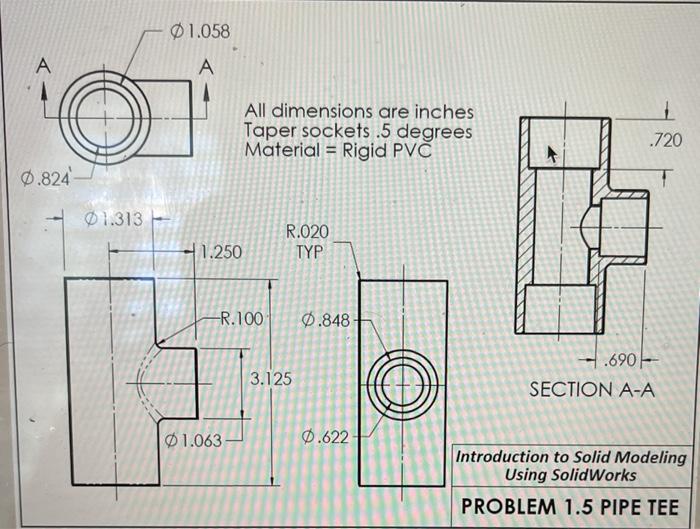 Solved provide a screenshot of isometric, dimetric, and | Chegg.com