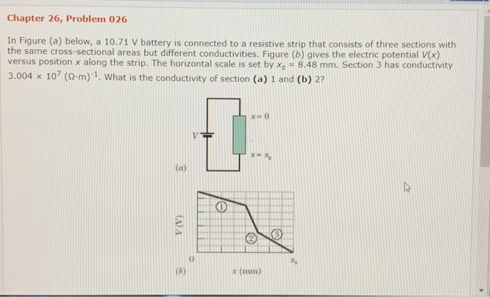 Solved Chapter 26, Problem 026 In Figure (a) below, a 10.71 | Chegg.com