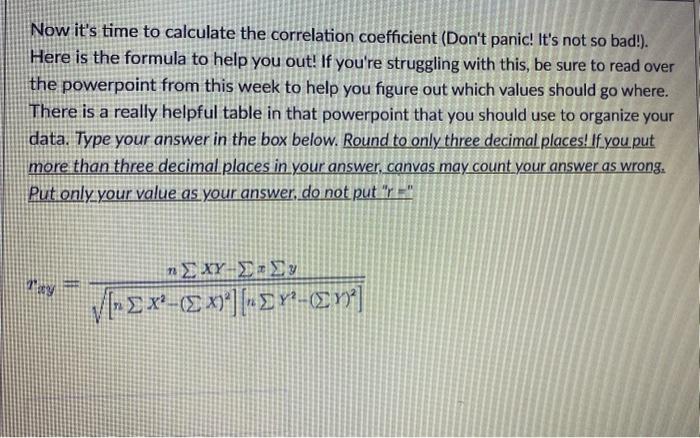 Solved This scatterplot represents the data provided in the | Chegg.com