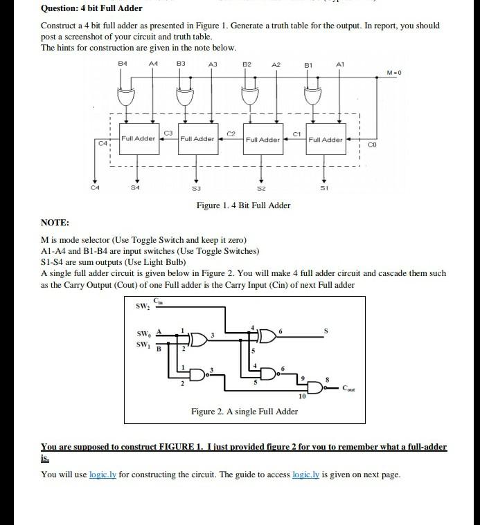 Solved Truth Table And The Diagram Asap Please If You Se Chegg Com