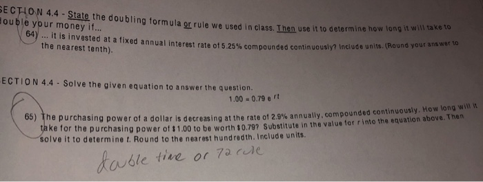 Solved please show all work and formulas used and needed. | Chegg.com