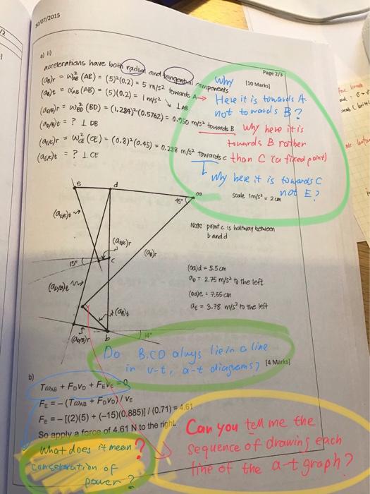Solved please answer all my handwritten questionso on | Chegg.com