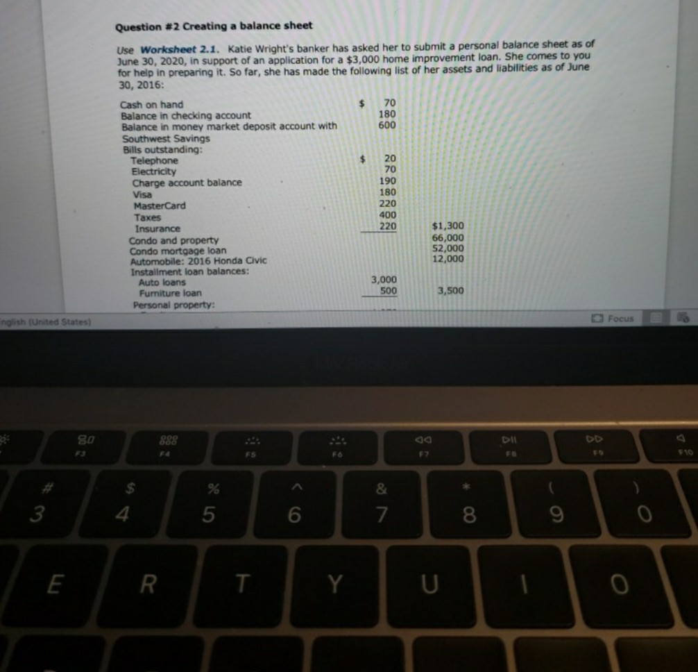 solved-question-2-creating-a-balance-sheet-use-worksheet-chegg