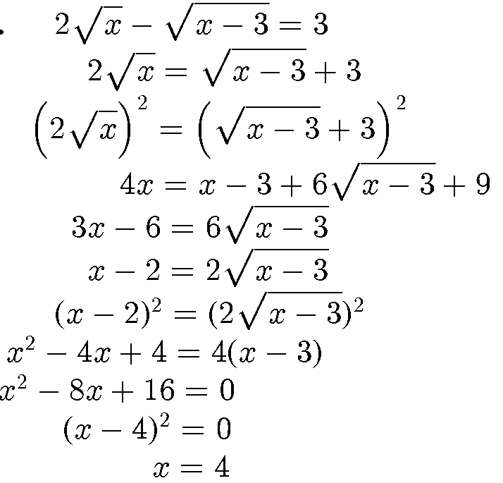 Solved: Find All Real Solutions To The Equation. | Chegg.com