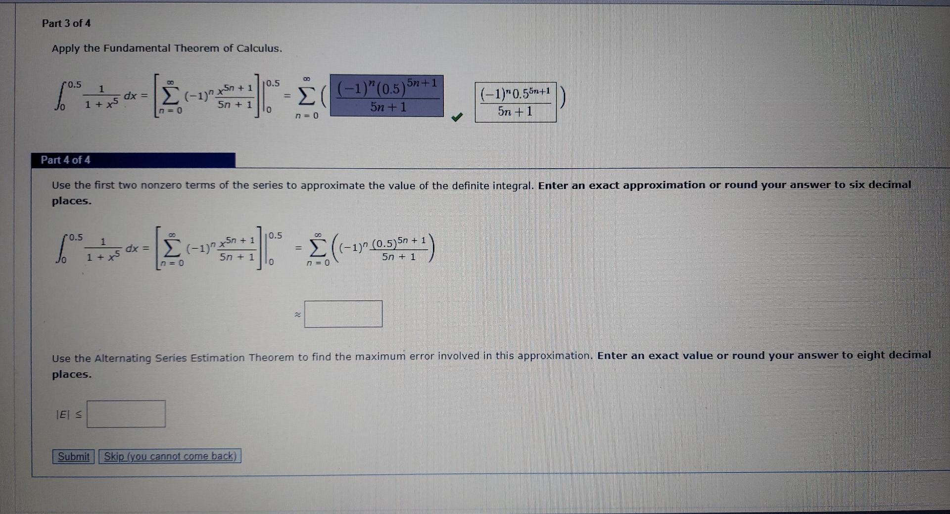 representations of functions as power series