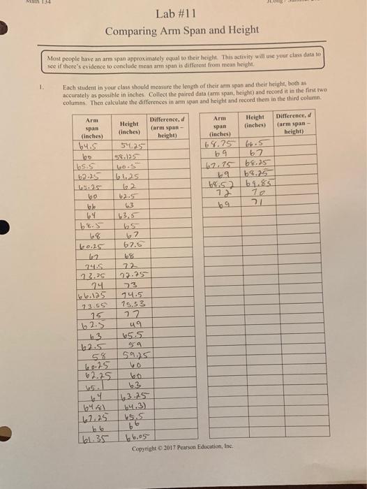 solved-math-114-lab-11-comparing-arm-span-and-height-most-chegg