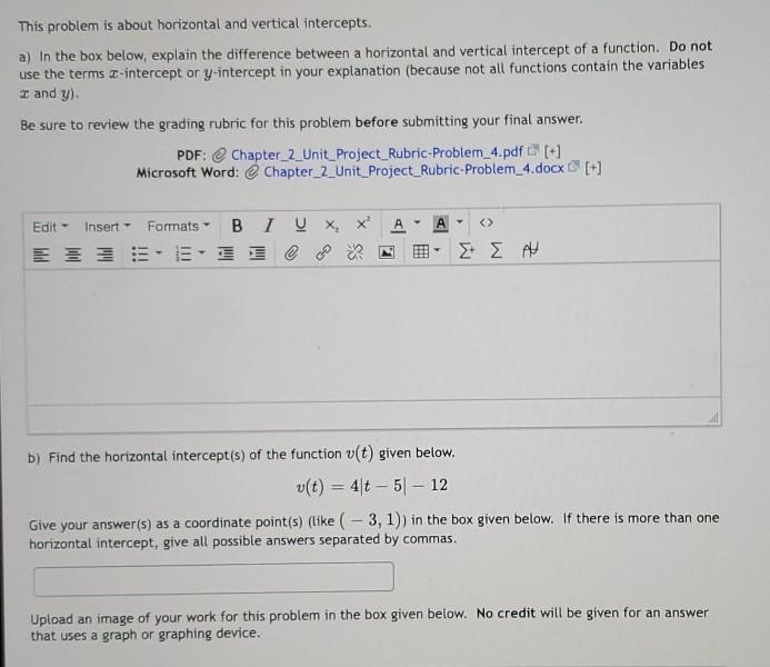 Solved This problem is about horizontal and vertical | Chegg.com