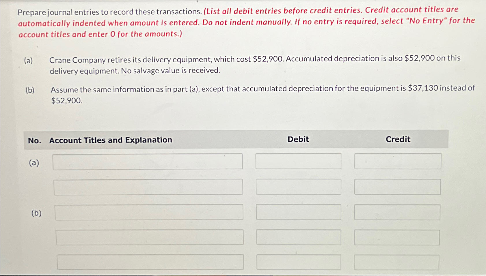 Solved Prepare journal entries to record these transactions. | Chegg.com