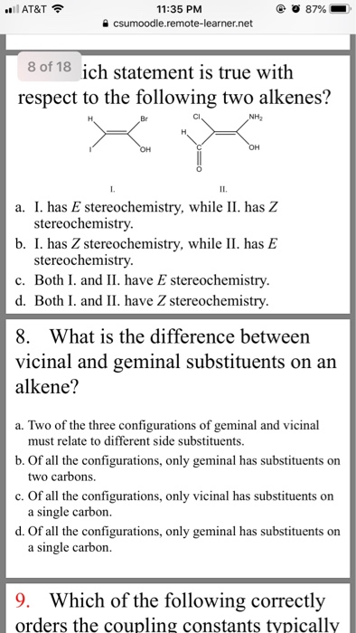 Solved At T 87 11 35 Pm Csumoodle Remote Learner Net 8 Chegg Com