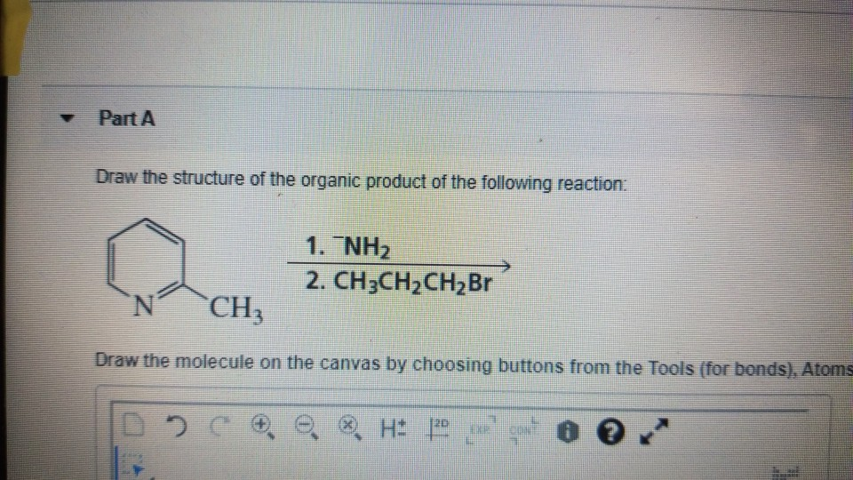 Solved Part A Draw The Structure Of The Organic Product Of | Chegg.com