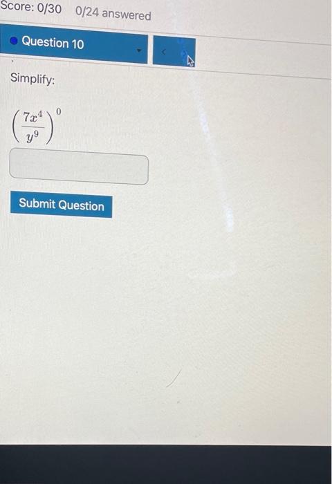Solved Simplify and write the expression in exponential | Chegg.com