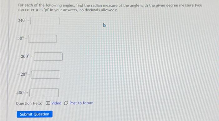 Question Video: Finding the Measure of an Angle given Its