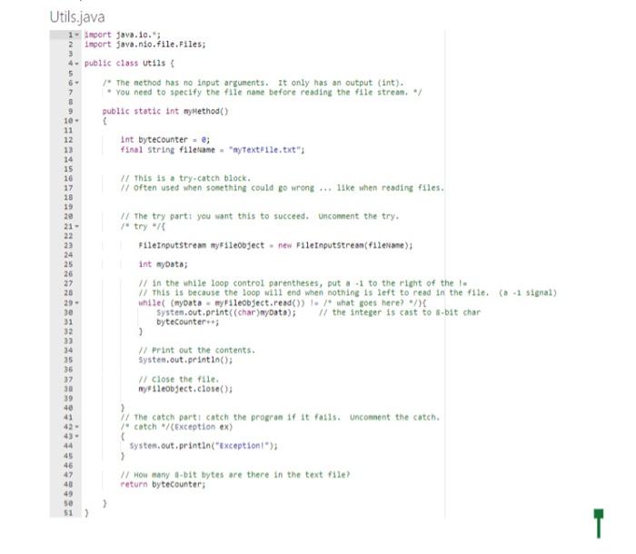Solved Utils.java | Chegg.com