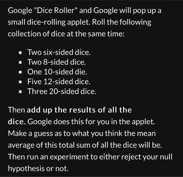 Google Dice: A Creative Way to Roll the Dice