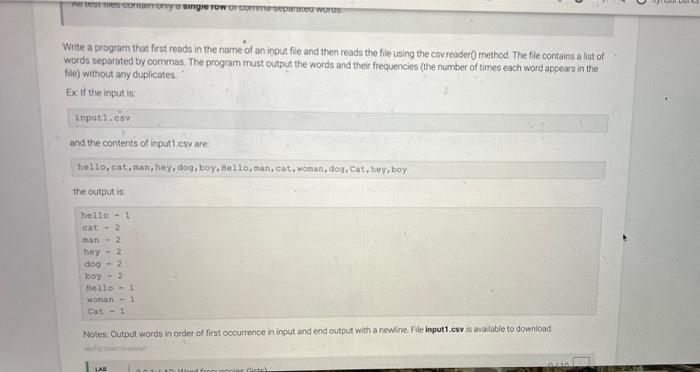 Solved Write a program that first reads in the name of an | Chegg.com