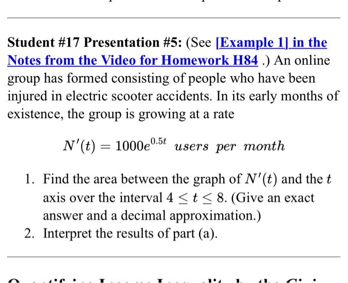 Solved Student 17 will on sample of problem Student 17 | Chegg.com
