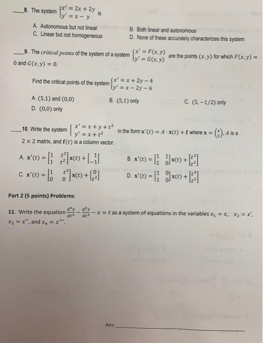 solved-2x-2y-8-the-system-is-x-y-a-autonomous-but-chegg