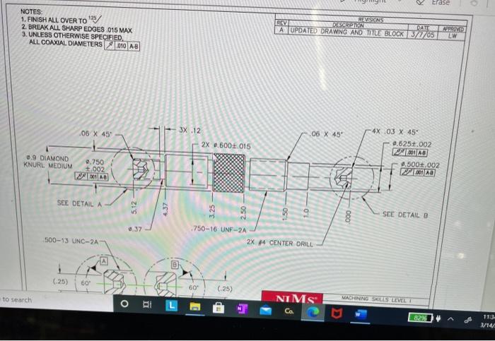 Solved Erase TREV NOTES: 1. FINISH ALL OVER TO / 2. BREAK | Chegg.com