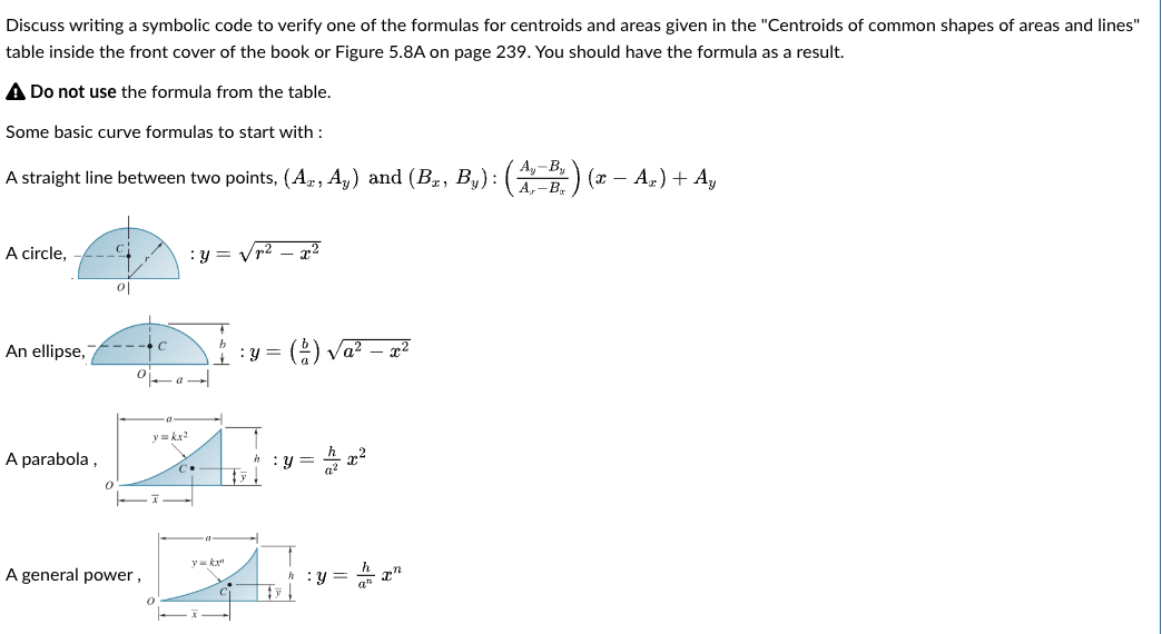 C Code Symbolic Solved Discuss writing a symbolic code to verify one of the | Chegg.com